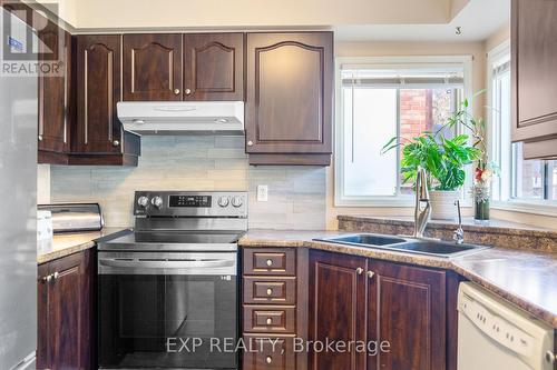 8 Kerrison Drive W, Ajax, ON - Indoor Photo Showing Kitchen With Double Sink