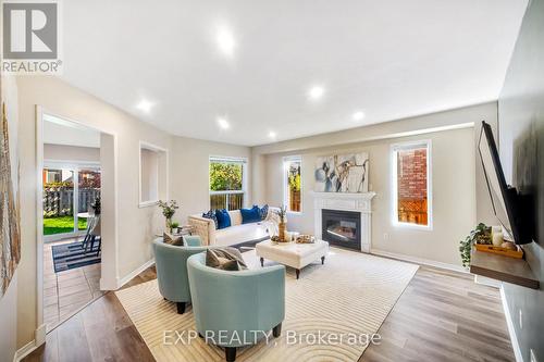 8 Kerrison Drive W, Ajax, ON - Indoor With Fireplace