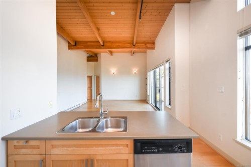 146-2300 Mansfield Dr, Courtenay, BC - Indoor Photo Showing Kitchen With Double Sink