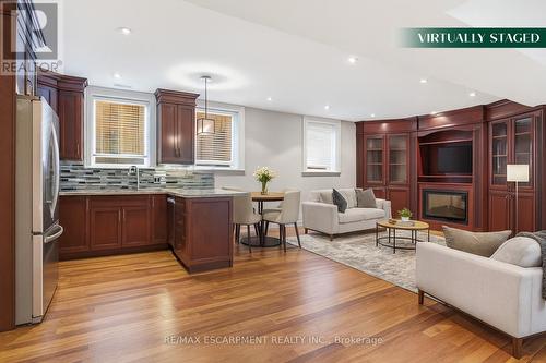 1366 Wilson Avenue, Mississauga, ON - Indoor With Fireplace