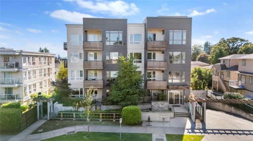 201-317 Burnside Rd East, Victoria, BC - Outdoor With Facade