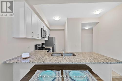 306 - 2370 Khalsa Gate, Oakville, ON - Indoor Photo Showing Kitchen With Double Sink With Upgraded Kitchen