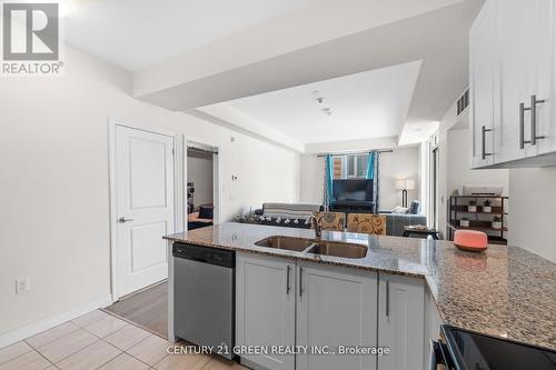 306 - 2370 Khalsa Gate, Oakville, ON - Indoor Photo Showing Kitchen With Double Sink