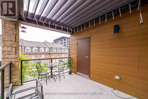 306 - 2370 Khalsa Gate, Oakville, ON - Outdoor With Balcony With Exterior