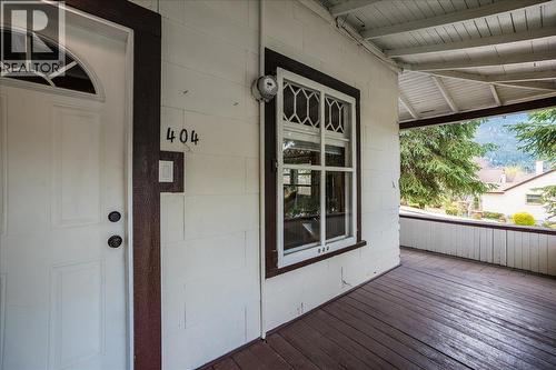 404 Houston Street, Nelson, BC - Outdoor With Exterior