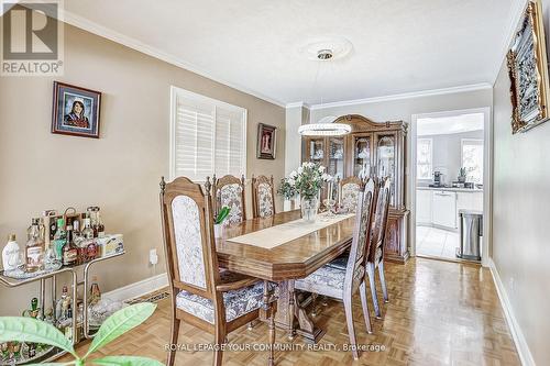 1045 Sherwood Mills Boulevard, Mississauga, ON - Indoor Photo Showing Dining Room