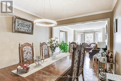 1045 Sherwood Mills Boulevard, Mississauga, ON - Indoor Photo Showing Dining Room