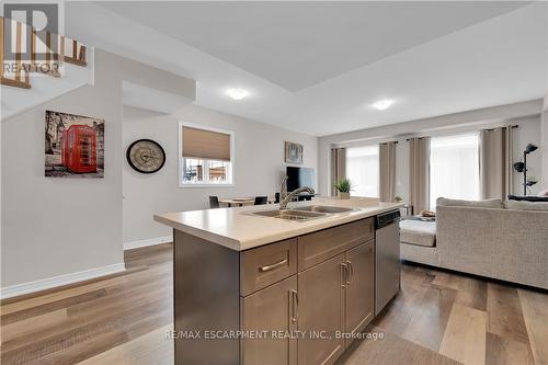 24 - 27 Rachel Drive, Hamilton, ON - Indoor Photo Showing Kitchen With Double Sink