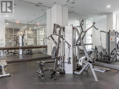 216 - 125 Western Battery Road, Toronto, ON - Indoor Photo Showing Gym Room