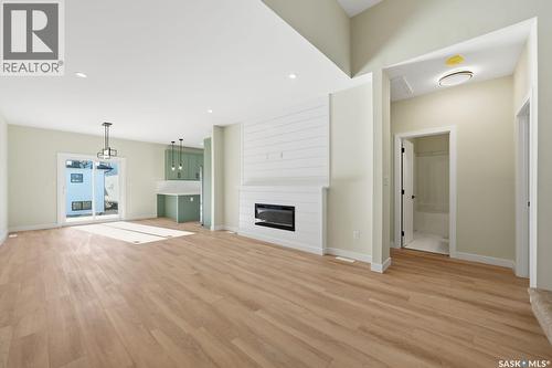 206 Sharma Lane, Saskatoon, SK - Indoor With Fireplace