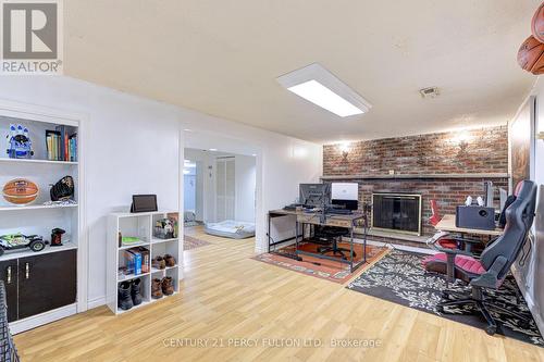 56 Snowball Crescent, Toronto, ON - Indoor With Fireplace