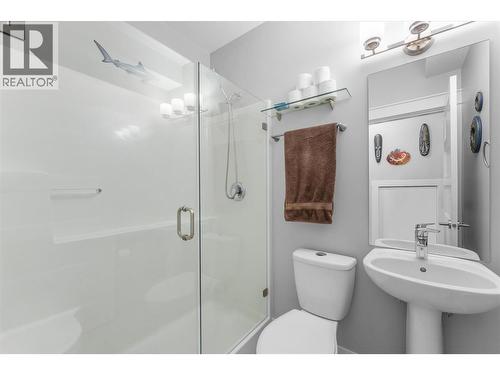 Downstairs Bathroom - 2600 Paramount Drive, West Kelowna, BC - Indoor Photo Showing Bathroom