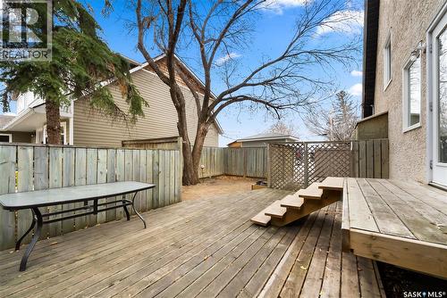 4 2855 Lacon Street, Regina, SK - Outdoor With Deck Patio Veranda With Exterior
