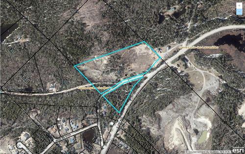 Plan (croquis) - Ch. De Ste-Lucie, Sainte-Agathe-Des-Monts, QC 