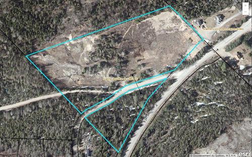 Plan (croquis) - Ch. De Ste-Lucie, Sainte-Agathe-Des-Monts, QC 