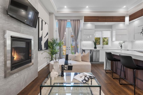 59A Bexhill Avenue, Toronto, ON - Indoor With Fireplace