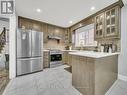 72 Dantek Court, Brampton, ON  - Indoor Photo Showing Kitchen With Stainless Steel Kitchen With Upgraded Kitchen 