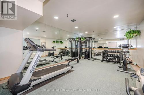 Fitness Room - 403 - 93 Westwood Road, Guelph (Willow West/Sugarbush/West Acres), ON - Indoor Photo Showing Gym Room