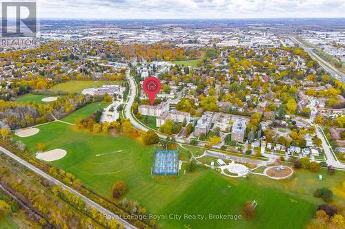 Views overlooking the park - 403 - 93 Westwood Road, Guelph (Willow West/Sugarbush/West Acres), ON - Outdoor With View