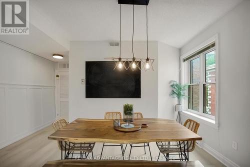 408 - 460 Wellington Street, London East (East F), ON - Indoor Photo Showing Dining Room