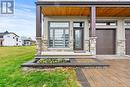 VERANDAH, GARAGE, and interlock driveway. - 217 Belford Crescent, Ottawa, ON  - Outdoor 