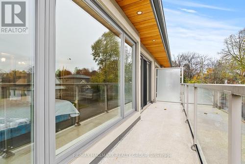 BALCONY for summer enjoyment. - 217 Belford Crescent, Ottawa, ON - Outdoor With Balcony With Exterior