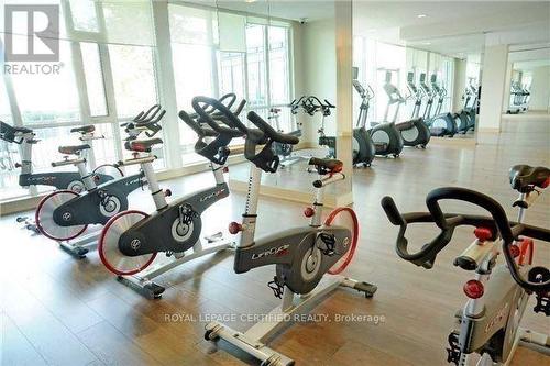 1103 - 4099 Brickstone Mews, Mississauga, ON - Indoor Photo Showing Gym Room