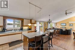 Open concept with lake views - 