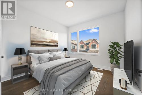 Virtually Staged Image - 1249 Onyx Trail, Oakville, ON - Indoor Photo Showing Bedroom