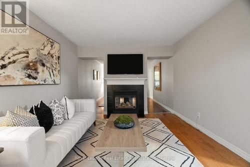 62 Pike Road, Oakville, ON - Indoor Photo Showing Living Room With Fireplace