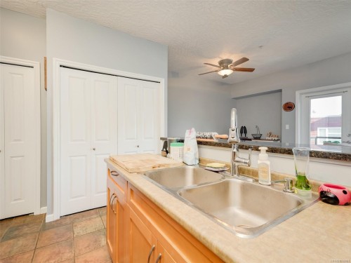 308-2747 Jacklin Rd, Langford, BC - Indoor Photo Showing Kitchen With Double Sink