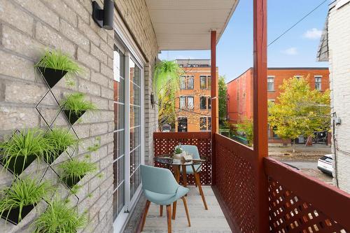 Balcon - 1105 Rue Island, Montréal (Le Sud-Ouest), QC - Outdoor With Exterior