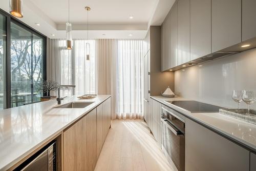 Kitchen - 301-1100 Rue Les Érables, Laval (Laval-Sur-Le-Lac), QC - Indoor Photo Showing Kitchen With Upgraded Kitchen