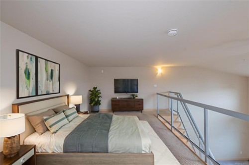 405-787 Tyee Rd, Victoria, BC - Indoor Photo Showing Bedroom