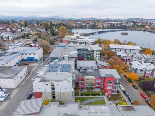 405-787 Tyee Rd, Victoria, BC - Outdoor With Body Of Water With View