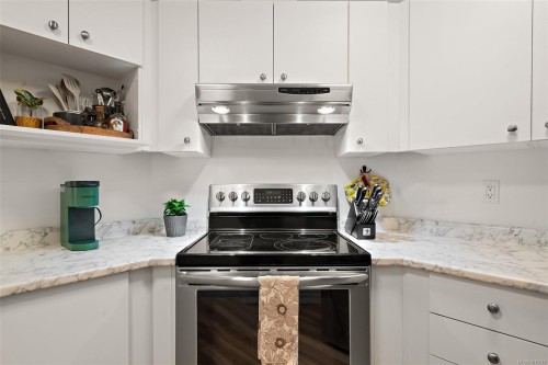 311-3010 Washington Ave, Victoria, BC - Indoor Photo Showing Kitchen