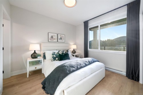 602-1371 Goldstream Ave, Langford, BC - Indoor Photo Showing Bedroom