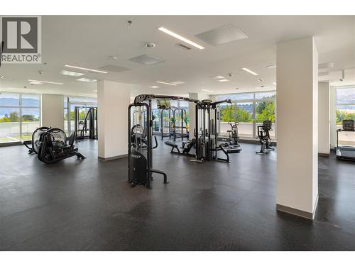 1626 Water Street Unit# 1206, Kelowna, BC - Indoor Photo Showing Gym Room
