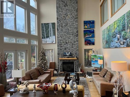 19 Juniper Grove, Humber Valley Resort, NL - Indoor Photo Showing Living Room With Fireplace