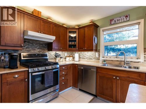 7742 St Mark Crescent, Prince George, BC - Indoor Photo Showing Kitchen With Double Sink