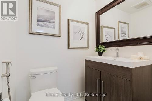 Powder Room - 19 Goodwood Drive, Markham, ON - Indoor Photo Showing Bathroom