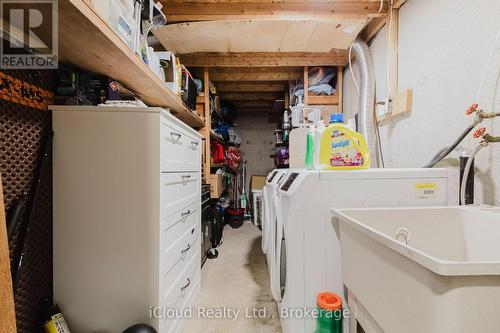 Laundry Room and Shelved Storage - 19 Goodwood Drive, Markham, ON - Indoor Photo Showing Laundry Room