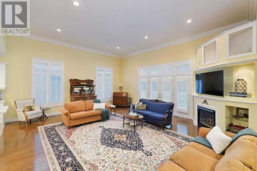 128 Carmela Avenue, Richmond Hill, ON - Indoor Photo Showing Living Room With Fireplace