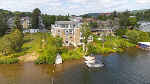 Overall view - 8-20 Rue Larocque O., Sainte-Agathe-Des-Monts, QC - Outdoor With Body Of Water With View