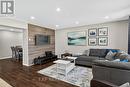 Bright Living Room w/ Gorgeous Flooring - 38 John W Taylor Avenue, New Tecumseth, ON  - Indoor Photo Showing Living Room 