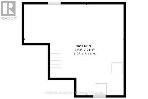 Basement floor plan - 198 Hazlitt Street, Peterborough (Ashburnham Ward 4), ON - Other