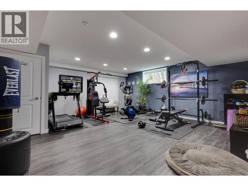 8458 Westcrest Drive, Prince George, BC - Indoor Photo Showing Gym Room