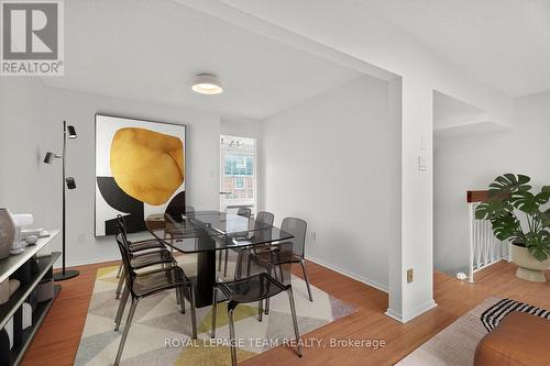 Virtually staged dining room - 9 Moorside Private, Ottawa, ON - Indoor Photo Showing Dining Room