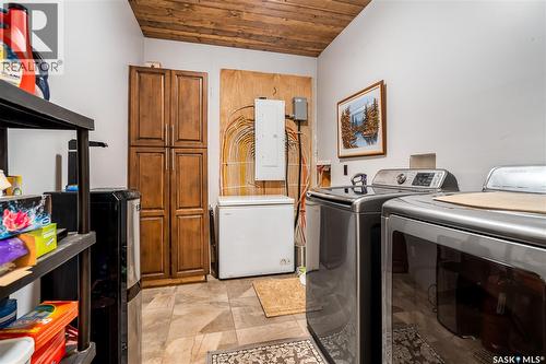 244 Moose Road, Crooked Lake, SK - Indoor Photo Showing Laundry Room