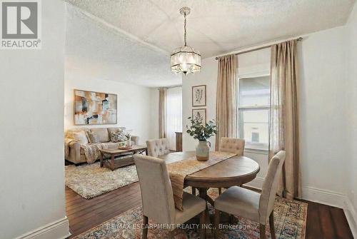Virtually Staged - 246 Cope Street, Hamilton, ON - Indoor Photo Showing Dining Room